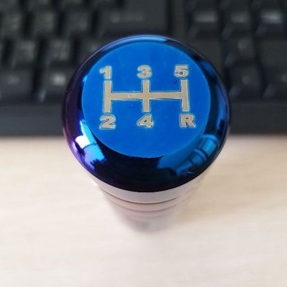 หัวเกียร์ไทเทซิ่ง แบบมีตัวเลข 5 เกียร์และ 6 เกียร์ ขนาดความยาว 13 cm กว้าง 3.25 cm - รูปที่ 4