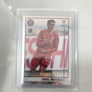 Topps Merlin UCL 2020-21 Jamal Musiala RC