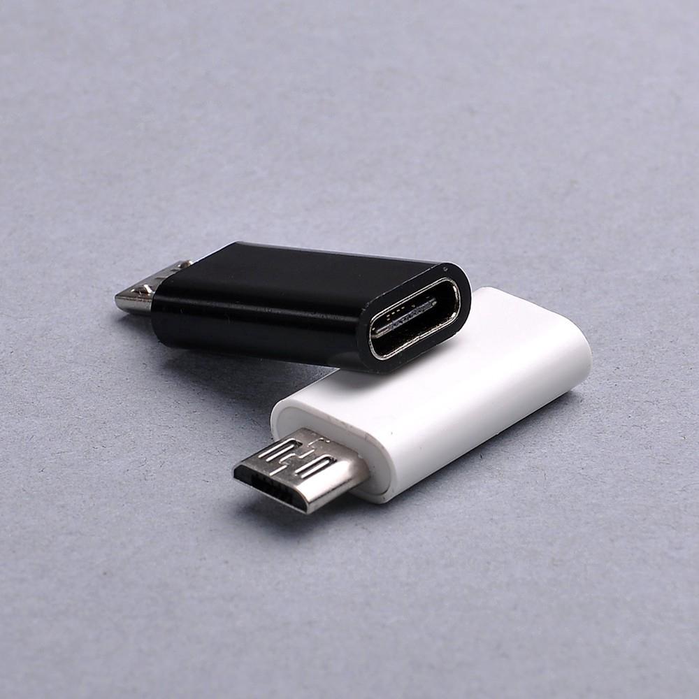 อะแดปเตอร์เชื่อมต่อข้อมูล Micro USB 2.0 5 พิน หัวแจ็คตัวผู้ แปลงเป็น USB 3.1 Type C คุณภาพสูง