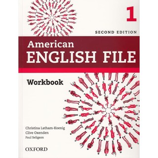 Se-ed (ซีเอ็ด) : หนังสือ New American English File 2nd ED 1  Workbook (P)