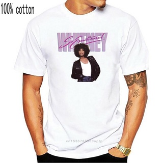 เสื้อยืด พิมพ์ลาย Whitney Houston สไตล์สตรีท สําหรับผู้ชายS-5XL