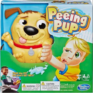 Hasbro Gaming Peeing Pup Game Fun Interactive Game for Kids เกมสำหรับเด็ก Passing the Parcel