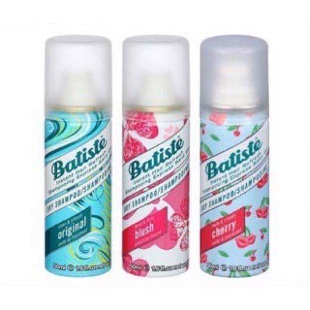 Dry Shampoo : Batiste สเปรย์ทำความสะอาดผมแบบพกพา