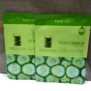 Farmstay  Visible Difference Mask Sheet - Cucumber