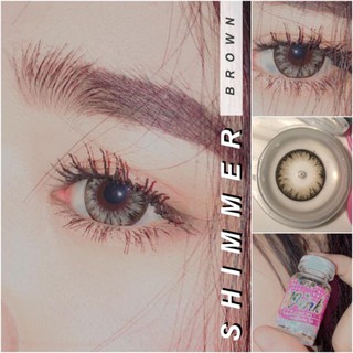 คอนแทคเลนส์ ลายShimmer by Winklens พร้อมส่ง! สอบถามค่าสายตาทางแชทได้ค่ะ