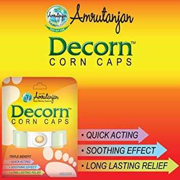 พร้อมส่ง Amrutanjan Decorn Corn caps พลาสเตอร์รักษาตาปลาEXP 09/2023
