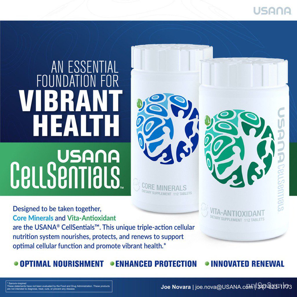 Usana Core Minerals™ – USANA CellSentials – IMWGHH