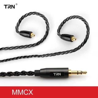 TRN สายอัพเกรด TRN 6core ขั้ว 2pin/ mmcx สายทองแดงถักเกรียว สายอัพเกรด 2pinnmmcx