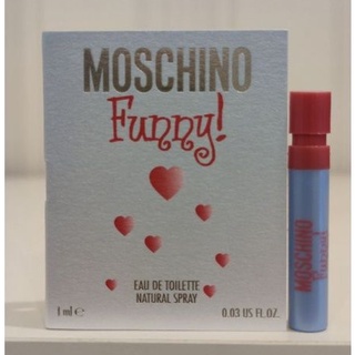 Vial 💢 Moschino ☁️ Funny  EDT 1ml น้ำหอมชนิดพกพา ไวออลแท้💯