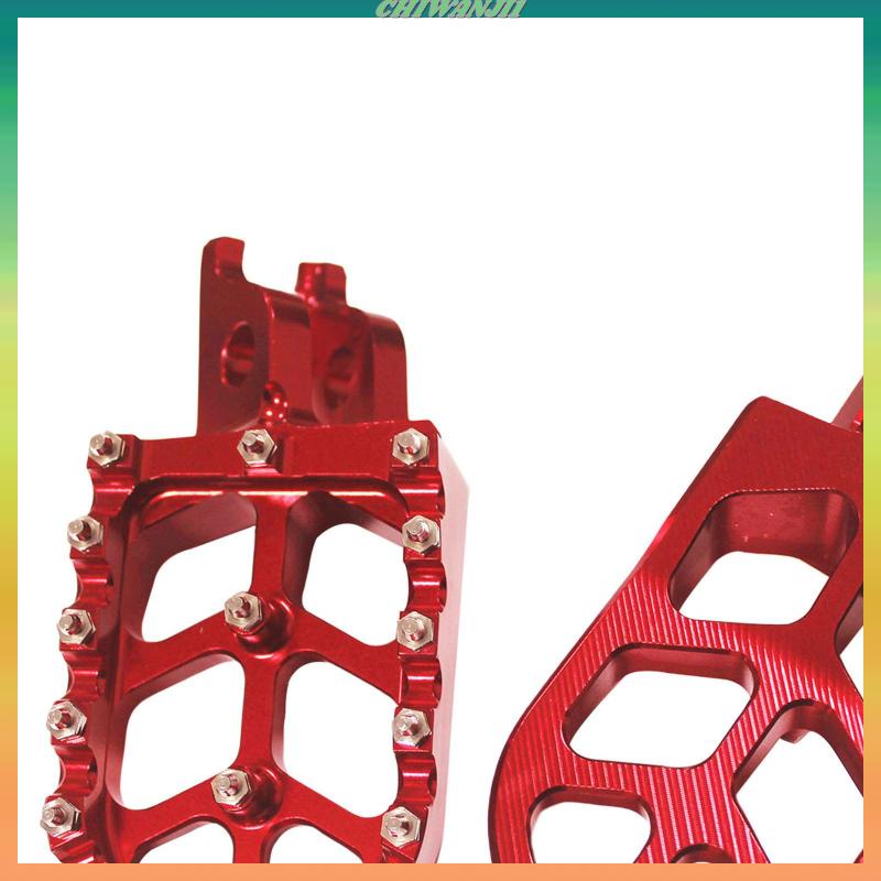 ที่พักเท้า CNC สําหรับ Crf250RX Crf300L Crf300 KX250x KX450x