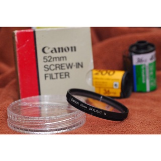 filter canon skylight 1x 52mm.