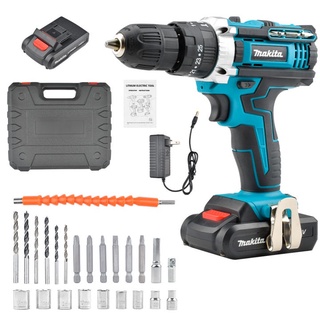 MAKITA สว่านไร้สาย สว่าน 3 ระบบ 148V มีระบบกระแทก Cordless Impact Drill สว่านกระแทก ไร้สาย สว่านแบต clx228x1