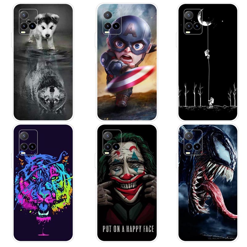 เคส วีโว่ VIVO Y21 2021 Y21S Y33S Y32 Y21A Y21T Y33T Case การ์ตูน Soft TPU เคสซิลิโคน โทรศัพท์มือถือ ซิลิโคนแบบนิ่ม พิมพ์ลาย Back Cover