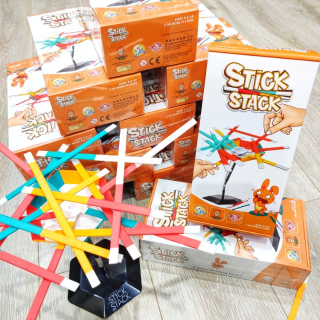 แท่งหรรษา Stick Stack Board Game (ภาษาไทย) | Shopee Thailand
