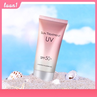 กันแดดน้ำแตก SUN TREATMENT UV SPF50+ ครีมกันแดดนมวัว 60g สูตรอ่อนโยน กันน้ำ กันเหงื่อ COD