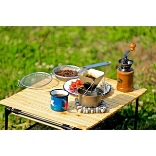 Minimalworks mocha roll table bamboo