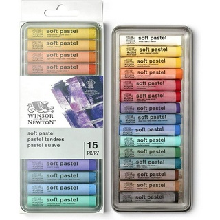 ชุดสีชอล์ค Winsor &amp; Newton Soft Pastel 15 สี