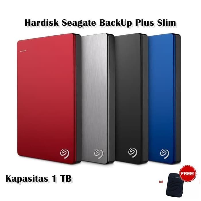 Seagate Harddisk External Slim 500GB/750GB/1TB/2TB For Computers