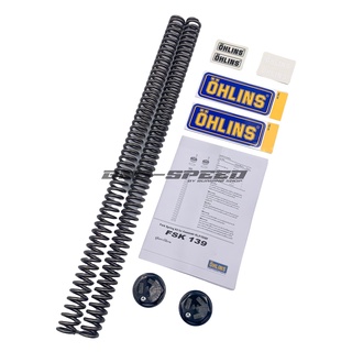 สปริงโช้ค Ohlins FSK139 KLX150BF Fork Spring Kit