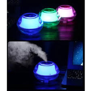 CRYSTAL Humidifier เครื่องพ่นควันเพิ่มความชื้นเรืองแสงได้ใส่น้ำหอมเพิ่มความชื่นและกลิ่นหอมในห้อง