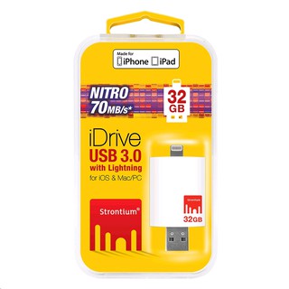 Strontium 32GB Nitro iDrive OTG Lighting USB 3.0