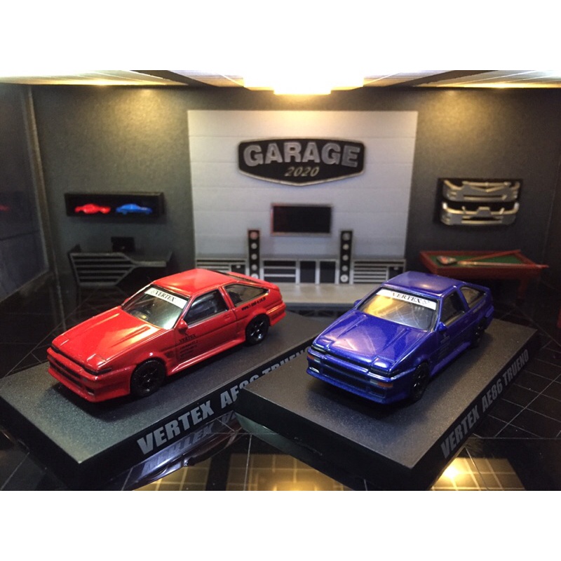 โมเดลรถเหล็ก AE86 1:64 Aoshima car model