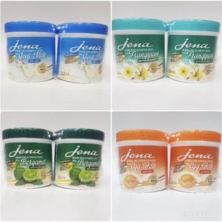 แพ็คคู่ใหญ่ 1000+1000มล #จีน่า #แฮร์ #ทรีทเมนท์ แว็กซ์ #Jena Hair Treatment Wax