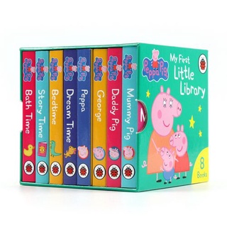 มือ1 พร้อมส่ง PEPPA PIG: MY FIRST LITTLE LIBRARY (8-BOOK)