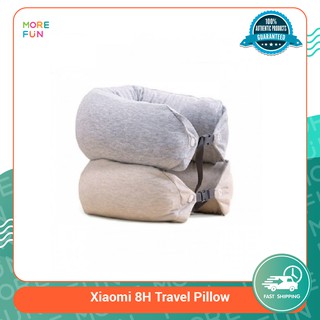 [ พร้อมส่ง ] 8H Travel Pillow - หมอนรองคอ ผ้าฝ้าย ยืดหยุ่นและระบายอากาศได้ดี ยับยั้งแบคทีเรีย