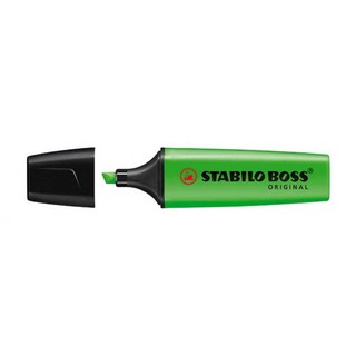 KTS (ศูนย์เครื่องเขียน) (SALE)ปากกาเน้นข้อความ STABILO BOSS สีเขียว