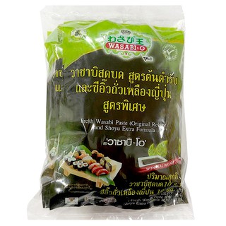 ถูกที่สุด✅  วาซาบิ-โอ วาซาบิสดบดและโชยุ 20 กรัม x 5 แพ็ค WASABI-O Fresh Wasabi Paste And Shoyu 20 g x 5 Packs