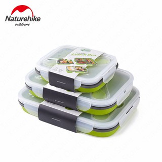 Naturehike Foldable Lunch Box กล่องเก็บอาหารพับได้ (ชิ้นละ)