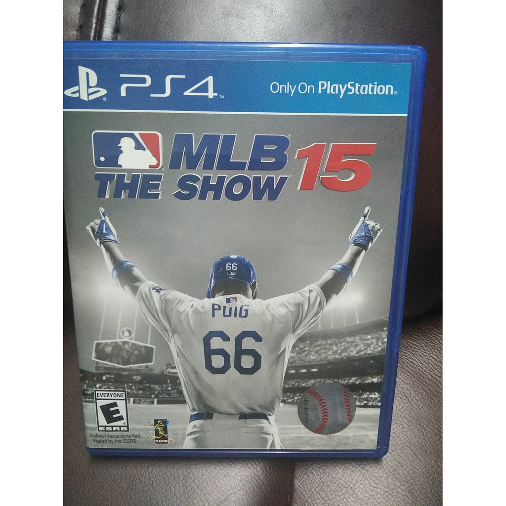 แผ่นเกม PS4  MLB THE SHOW 15 แผ่นแท้มือสองสภาพดี