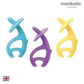 Mombella ยางกัดช้างมัมเบล่า ของแท้จากอังกฤษ ปลอดภัยมี มอก. ยางกัดซิลิโคนนิ่มส่งเสริมพัฒนาการ BPA Free Teether