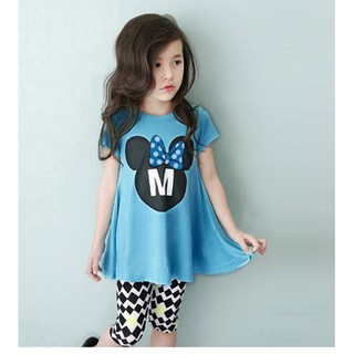 200 : เสื้อผ้าเด็ก พร้อมส่ง - ชุดเสื้อ + เลคกิ้ง