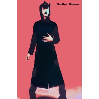 Marilyn Manson (m), โปสเตอร์นักร้องต่างประเทศ AM/EU