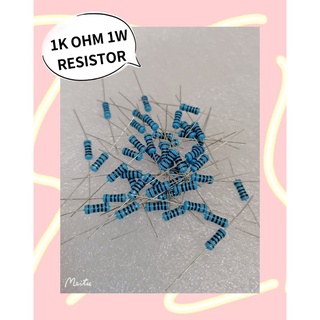 1K OHM 1W RESISTOR  30ชิ้น/1ชุด