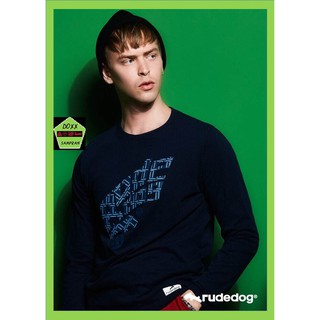 Rudedog เสื้อแขนยาว ชาย หญิง รุ่น Hammer สีกรม