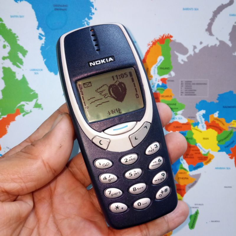 Nokia 3315 เครื่องแท้ 19ปี ใส่กรอบ3310สวยนะ