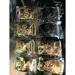 หัวเข็มขัด ทหาร ทบ. เข็มขัดทหาร ทบ. แบบชุบทองเหลือง