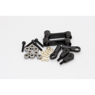 216107-X3 CNC Washout Arm Assembly (Black anodized)