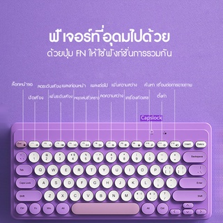 【TELEX】 แป้นพิมพ์ไร้สายและมีสาย USB เล่นเกมได้สะดวก สำหรับสำนักงาน 【ฟรี สติกเกอร์ภาษาไทย】 #5