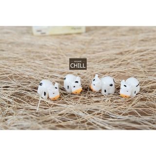 [MC102] ตุ๊กตุ่นจิ๋ว วัวน้อยกินหญ้า 🐂 (1 ตัว ตัวละ 9 บาท)