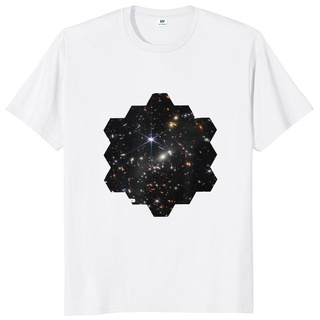 เสื้อยืด ผ้าฝ้าย พิมพ์ลายกล้องโทรทรรศน์อวกาศ JWST Astronomy แฟชั่นฤดูร้อน สําหรับผู้ชาย และผู้หญิง ไซซ์ EUS-5XL