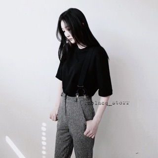 (Black) korean Oversize T-shirt