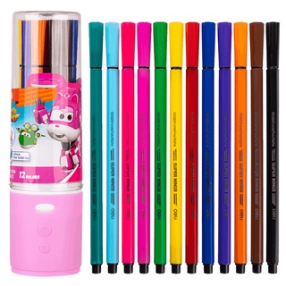DELI C150-12 ชุดปากกาเมจิกSW (12สี)