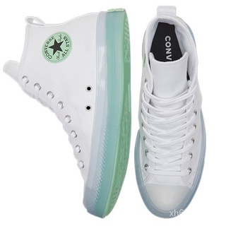 Converse ALL STAR Chuck 70s CX Kasut Perempua Men Casual White Transparent Jelly Bottom High Tops Kasut