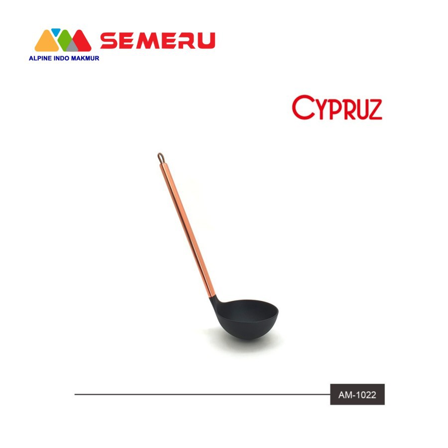 CYPRUZ NYLON SOUP SPOON GG ROSE GOLD AM-1022