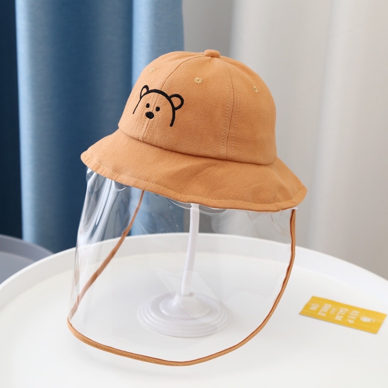 Lalemon หมวกปีกกันไวรัส สำหรับเด็ก 0-2 ปี สินค้าพร้อมส่ง เฟสชิลถอดออกได้ ขนาด 46 cm ,48 cm, 50 cm - รูปที่ 2