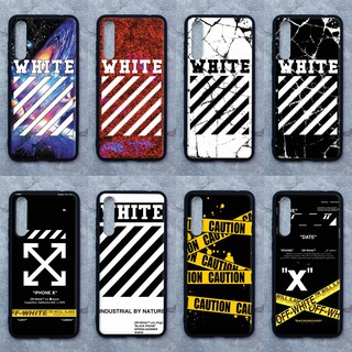 เคส Huawei P20 pro / P20 plus ใช้เคสเดียวกัน  ลาย WHITE  ขอบนิ่มหลังแข็ง เคสมือถือ เคสโทรศัพท์ Case
